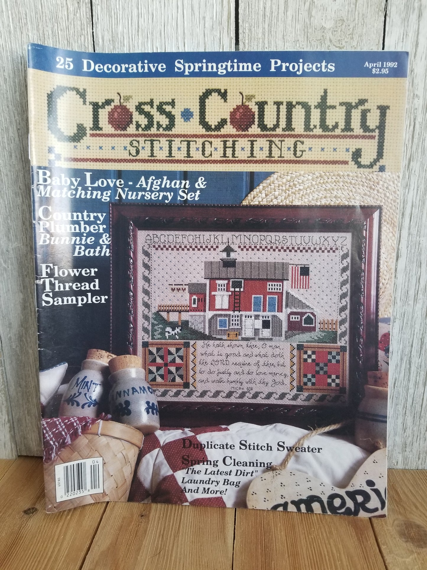 Cross Country Stitching Magazine Cross Stitch Pattern Choose Your Book