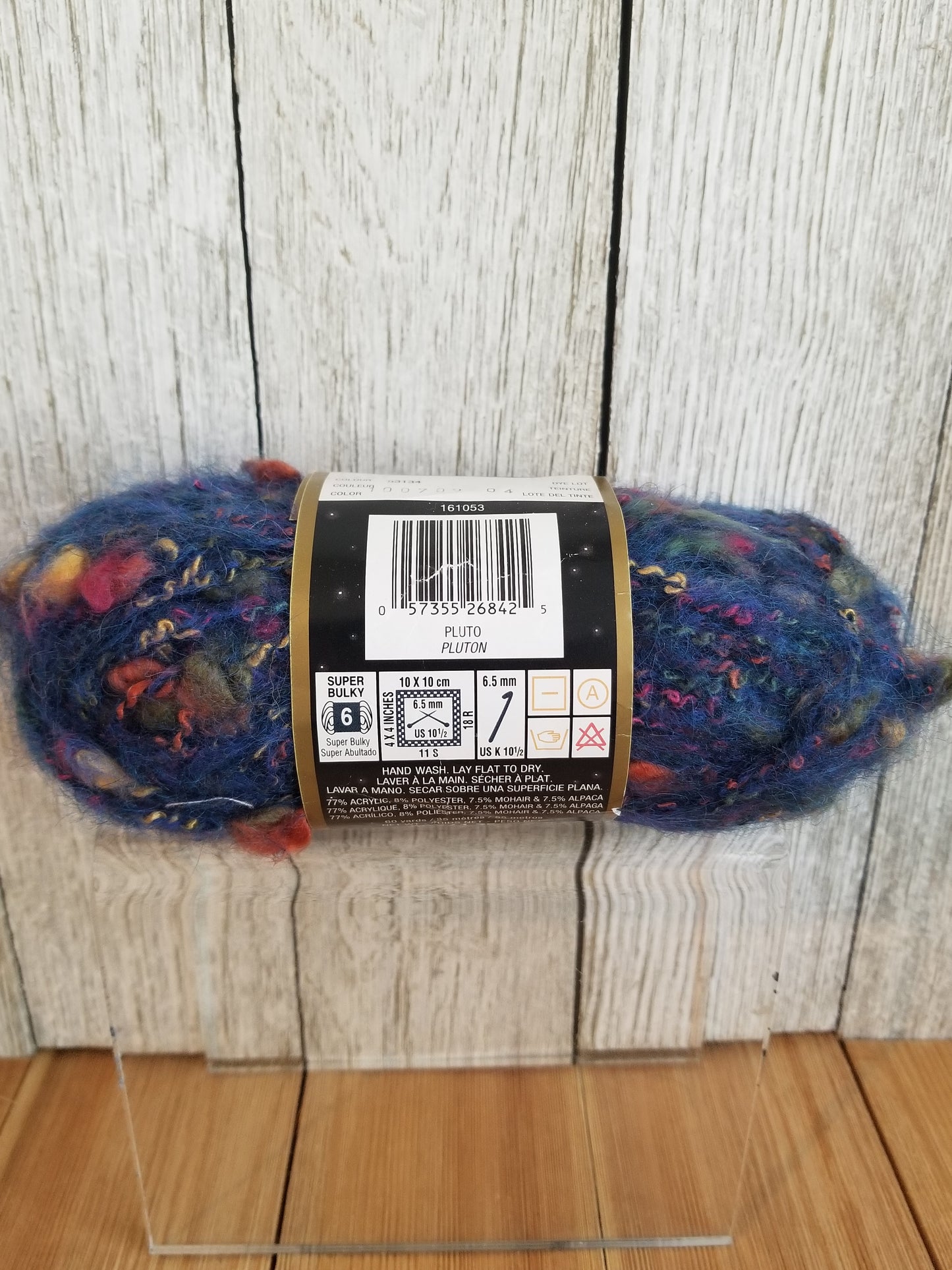 Bernat Galaxy Pluto Fur Style Yarn 50g Skein Acrylic, Mohair, Alpaca