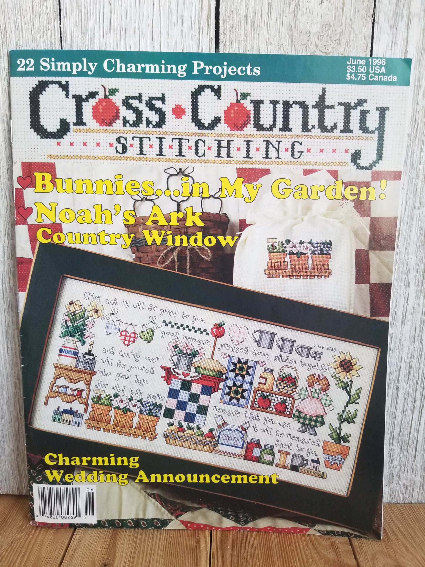 Cross Country Stitching Magazine Cross Stitch Pattern Choose Your Book