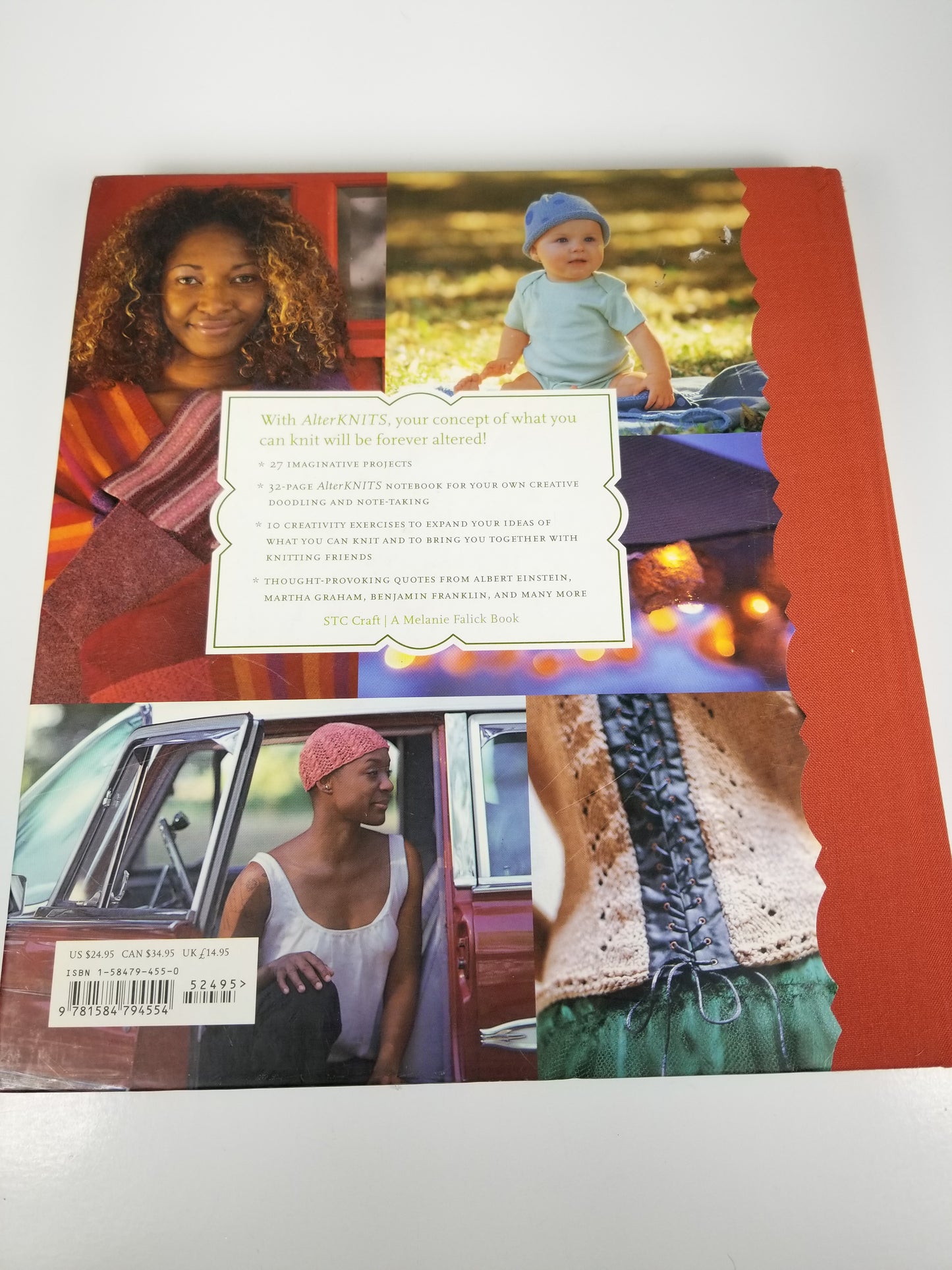 Alterknits Knitting Book Leigh Radford Notebook Included