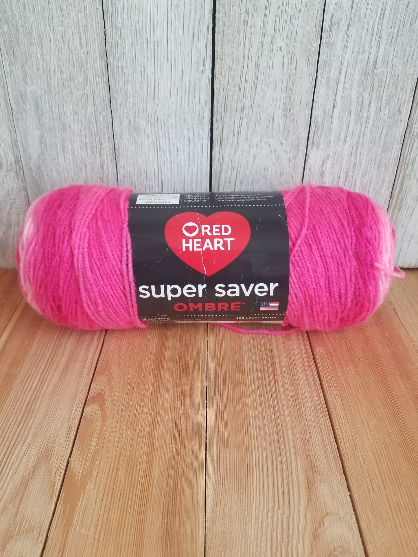 Red Heart Super Saver Yarn Solid/ Metallic/ Striped/ Ombre Full Skien or Partial Skein (U Pick Color)