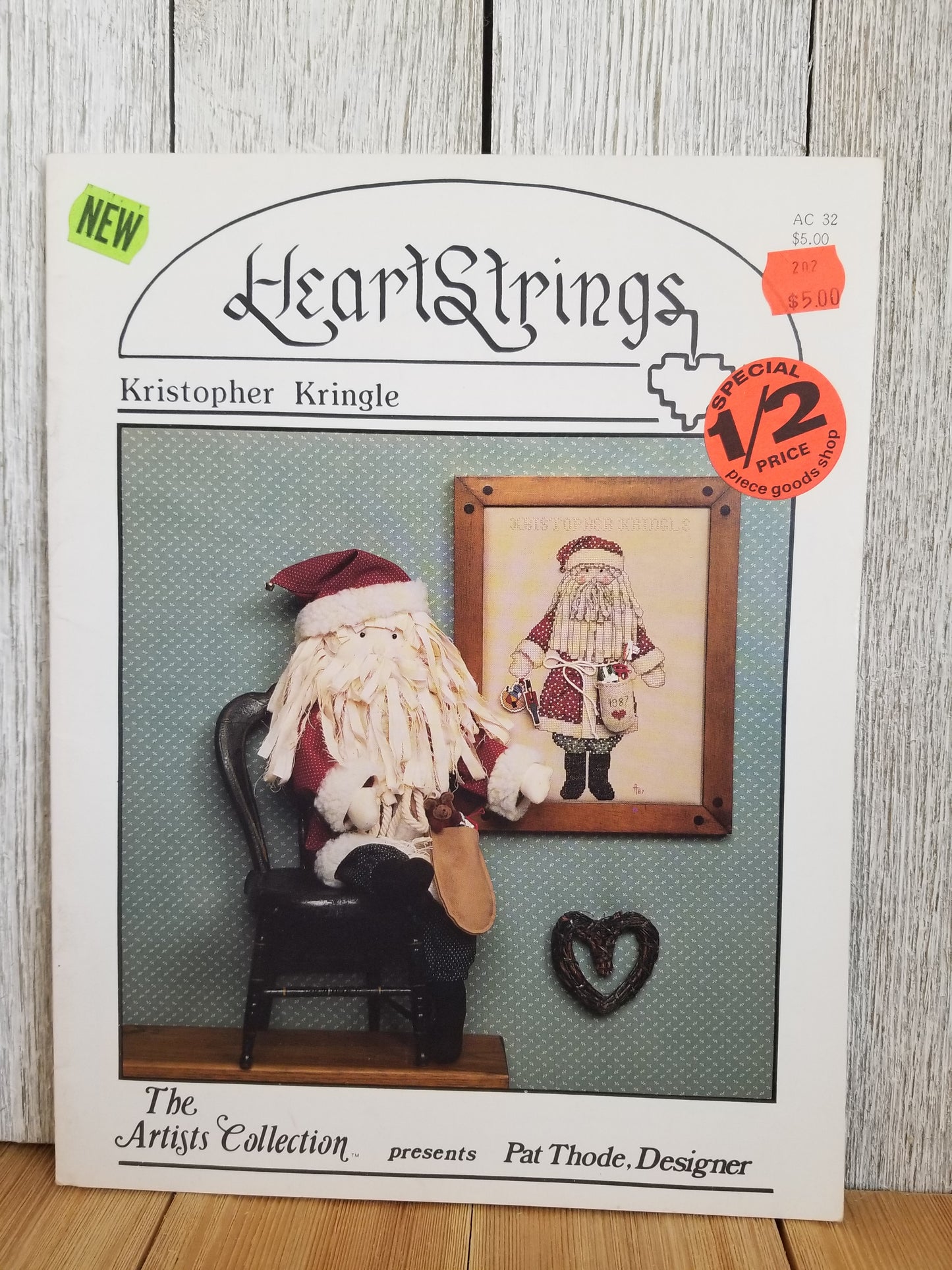 Cross Stitch Pattern Leaflet Heart Strings Stoney Creek and more Choose Your Book