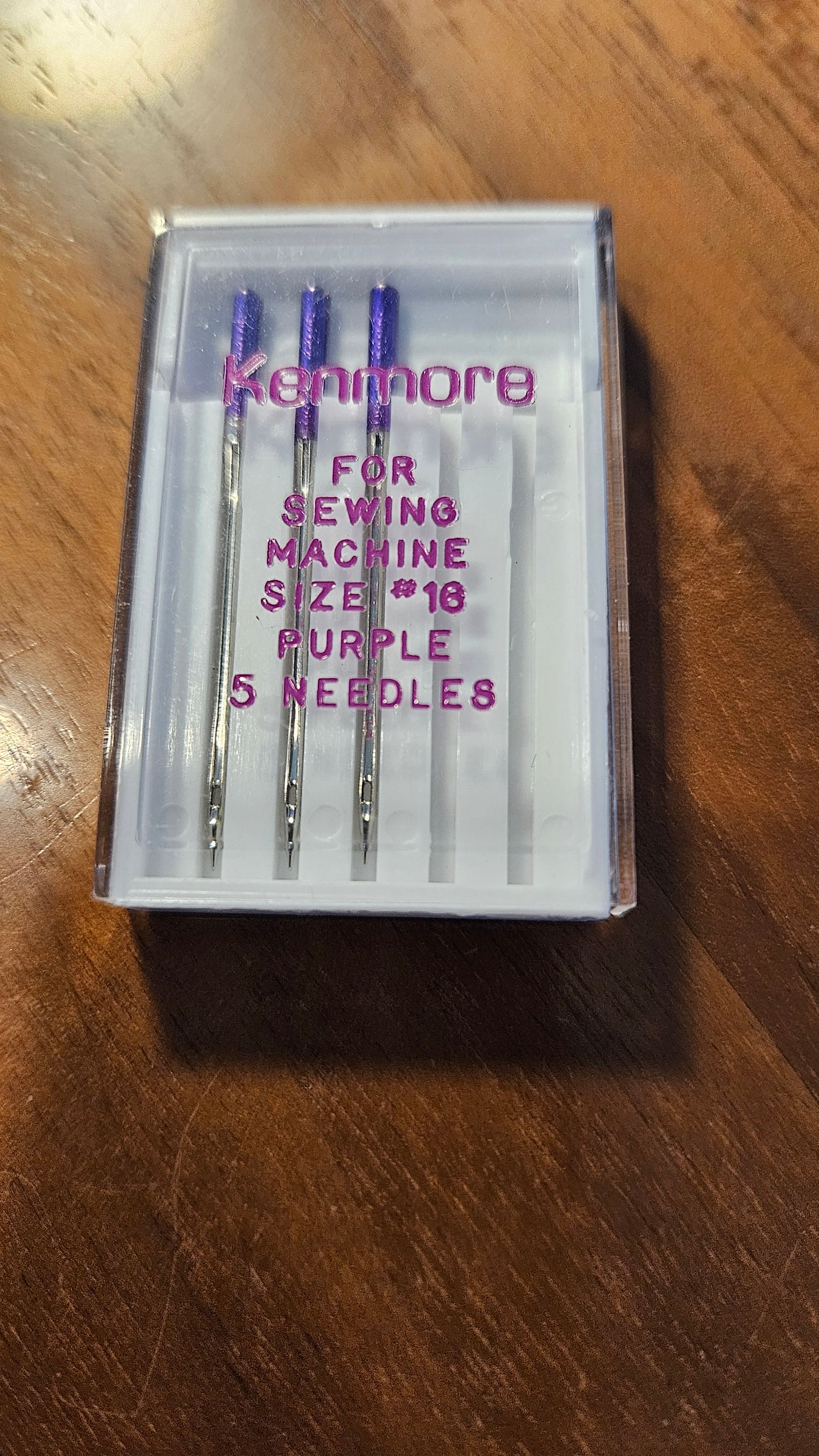 Kenmore Sewing Machine needles (U PICK brand size)