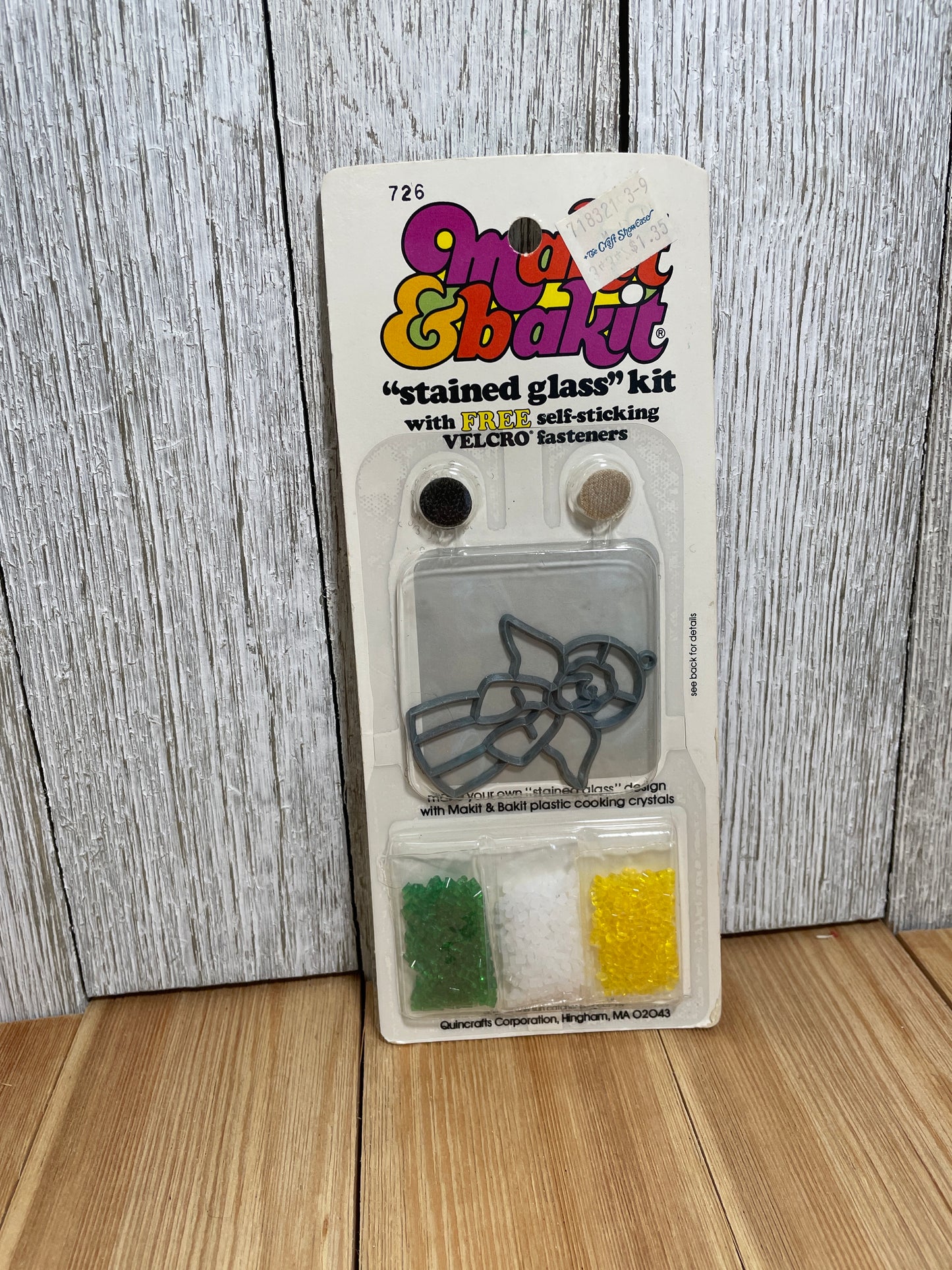 Vtg Makit & Bakit Suncatcher FULL KITS (U Choose Design) Frame and Crystals