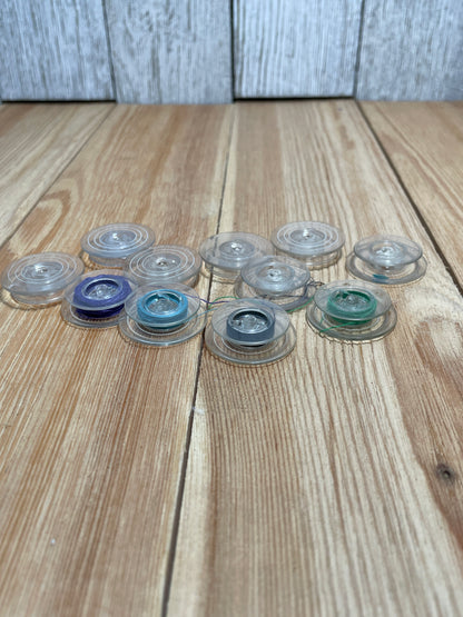 Metal, Plastic, Cardboard Sewing Bobbin Bundles (U PIC STYLE and BUNDLE)