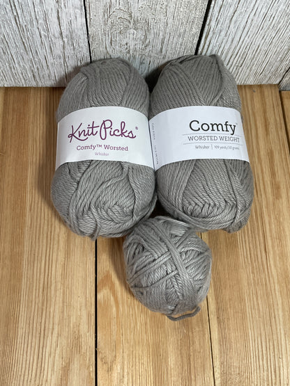 Knit Picks Comfy Worsted Cotton Yarn (U PIC Bundle)