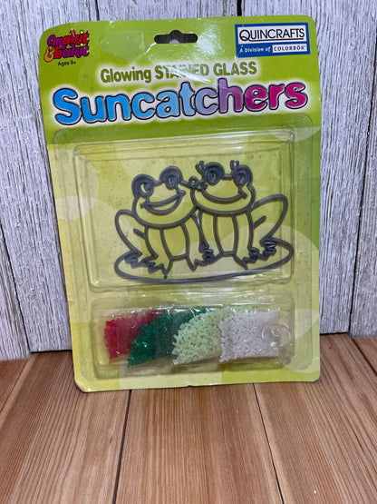 Vtg Makit & Bakit Suncatcher FULL KITS (U Choose Design) Frame and Crystals