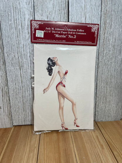 Uncut Paper Dolls in Full Color by Theodore Menten, Peggy Rosamond, Shelia Young, Kathy Allert, And the Wenham Museum Book New