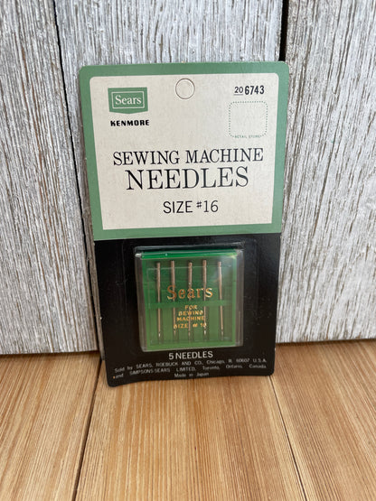Kenmore Sewing Machine Needles (U PICK Size and Quantity)