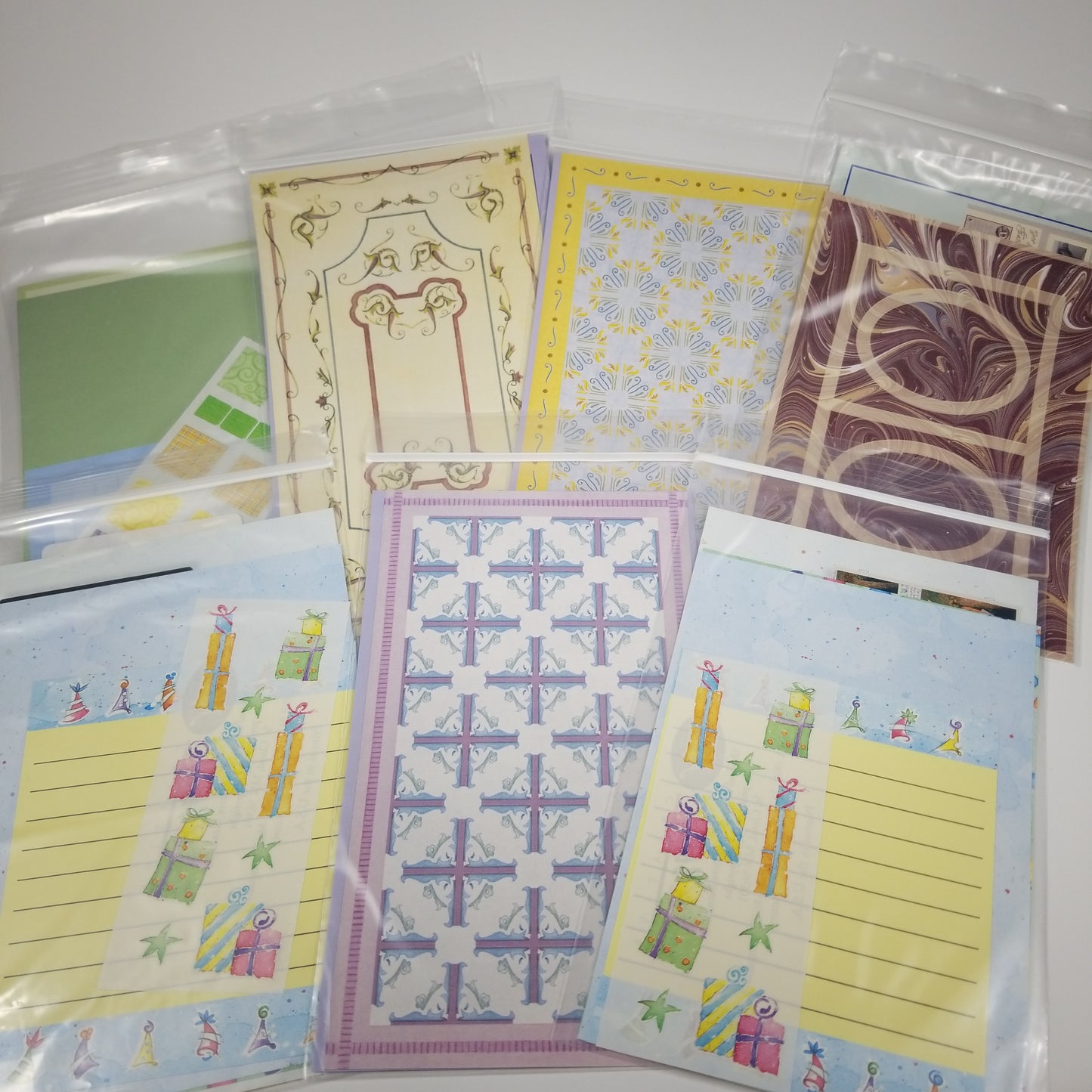 Card/ Scrapbook supplies and paper 14 items