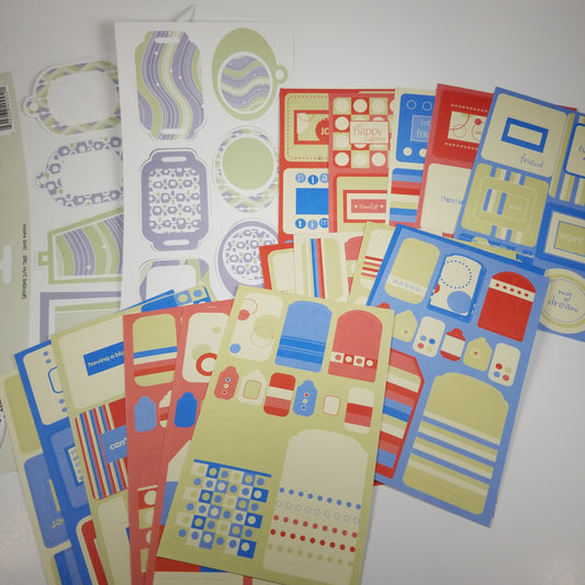 Cardstock Tags 18 sheets