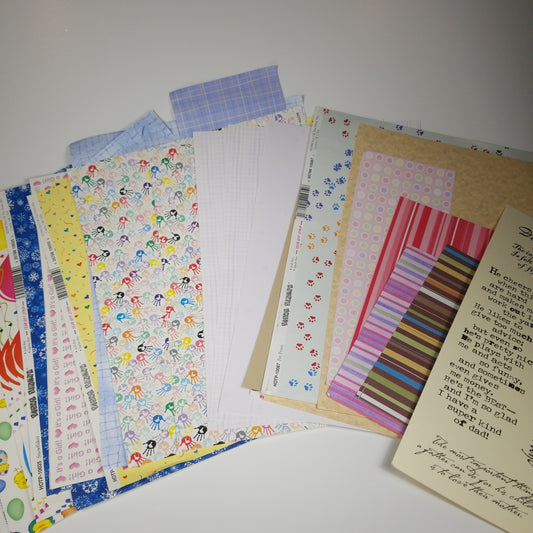 Decorative Scrapbook Paper Bundle