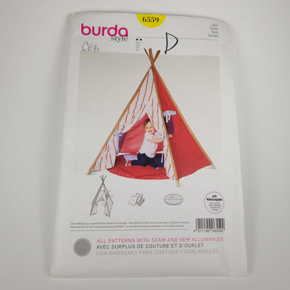 Burda kid Tent sewing pattern