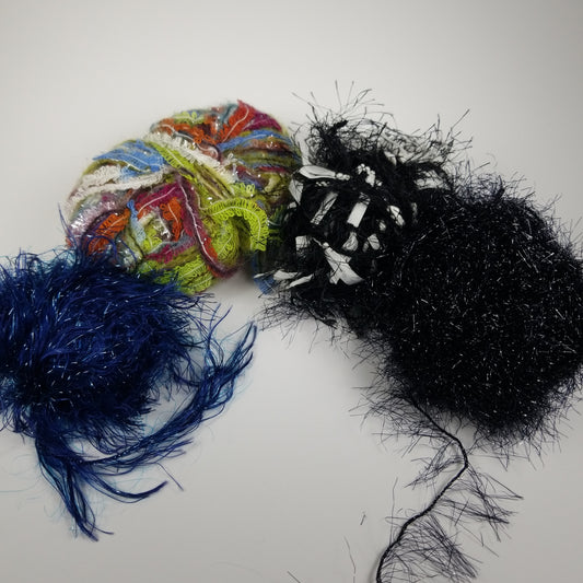 Misc. Glitter Yarn Bundle