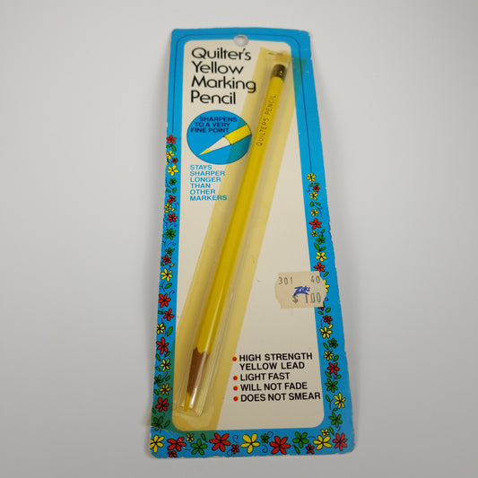 Yellow Marking Pencil