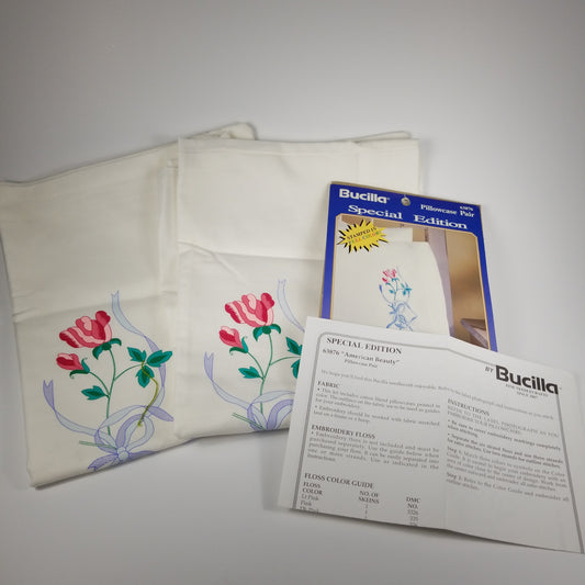 Bucilla Stamped Embroidery Kit