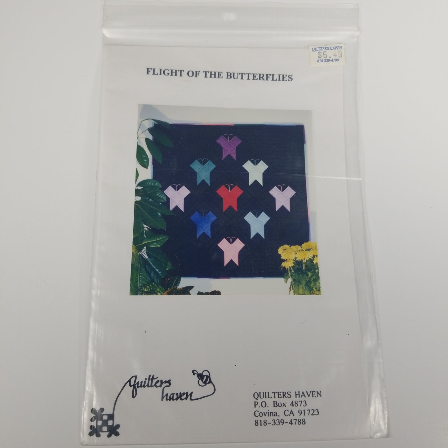 Flight of the Butterflies Quilt Pattern