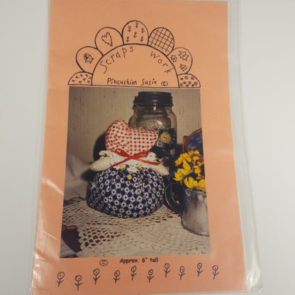 Pincushion Susie Sewing Pattern