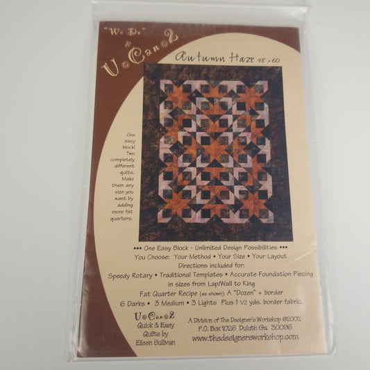 Autumn and Spring Maze (2 in one quilt pattern) Halloween