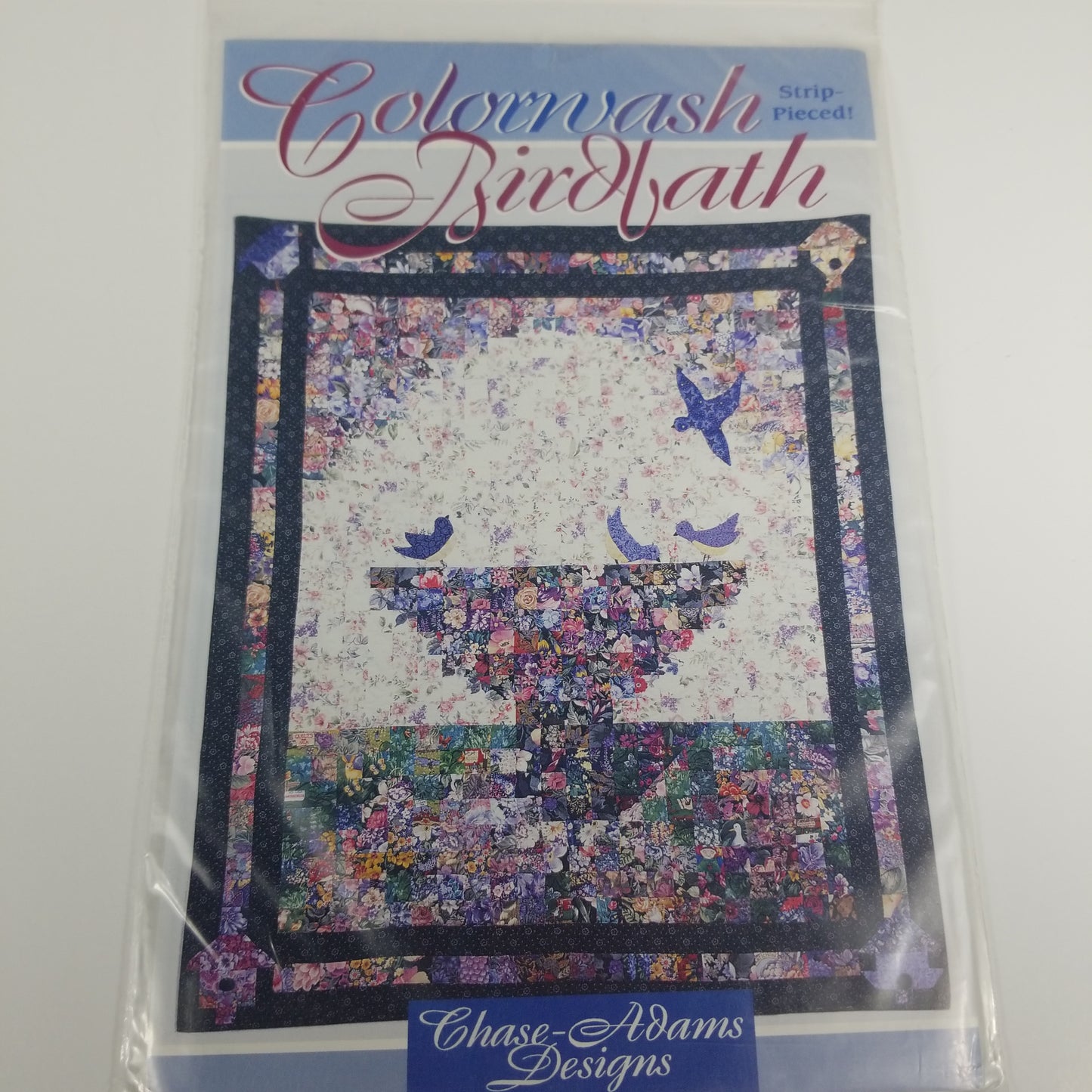 Color wash Birdbath Quilt Pattern