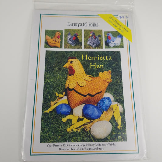 Henrietta Hen Sewing Pattern