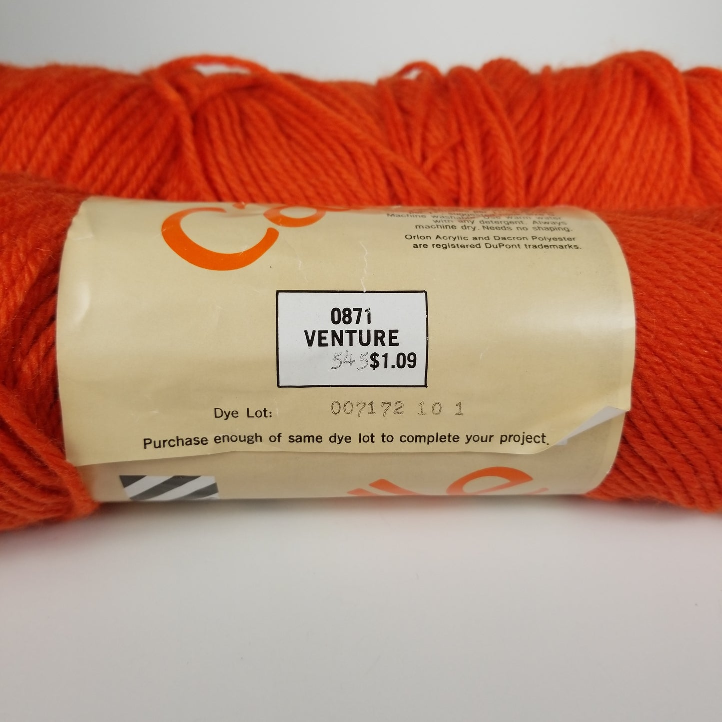 2 skein bundle Soft spun Carelle Venture Yarn