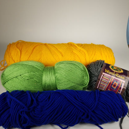 4 skein Yarn bundle Mystery Yarn Brands