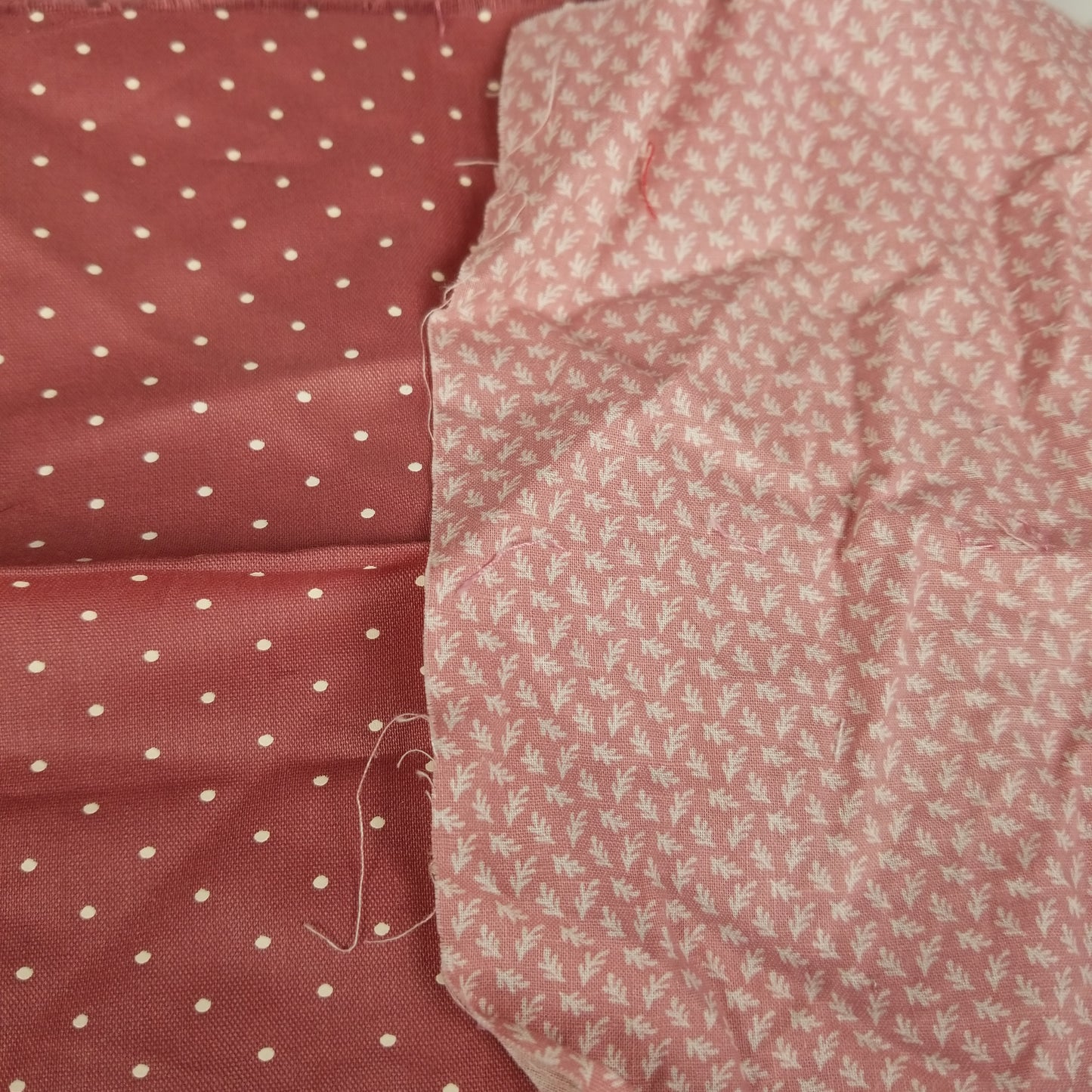 Pink dots fabric bundle