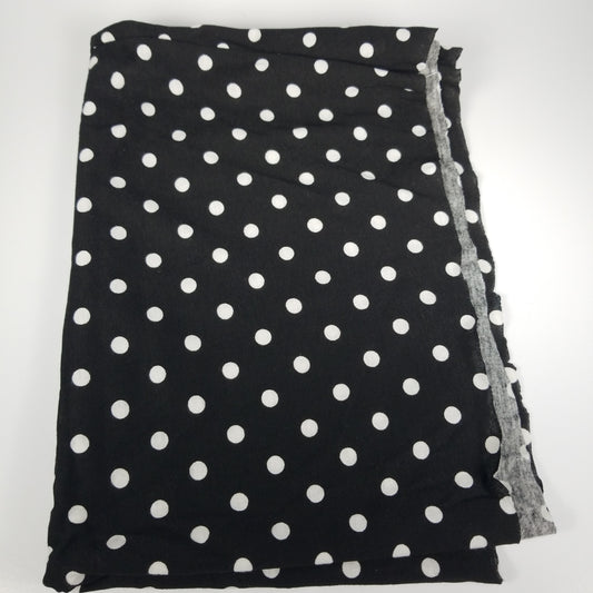 Polk-a-dot stretch fabric 16 inches