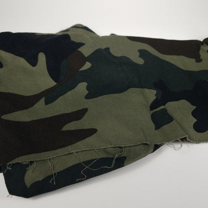 Camo cotton fabric bundle (2 designs)