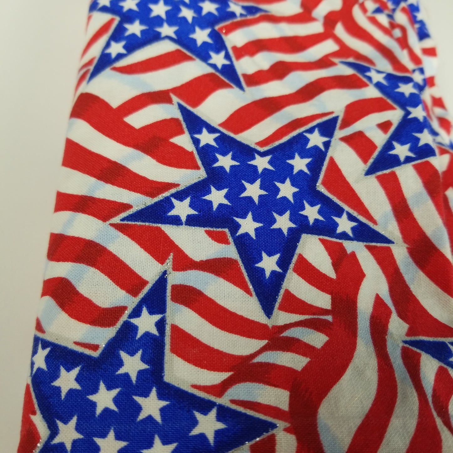 Americana stars cotton fabric