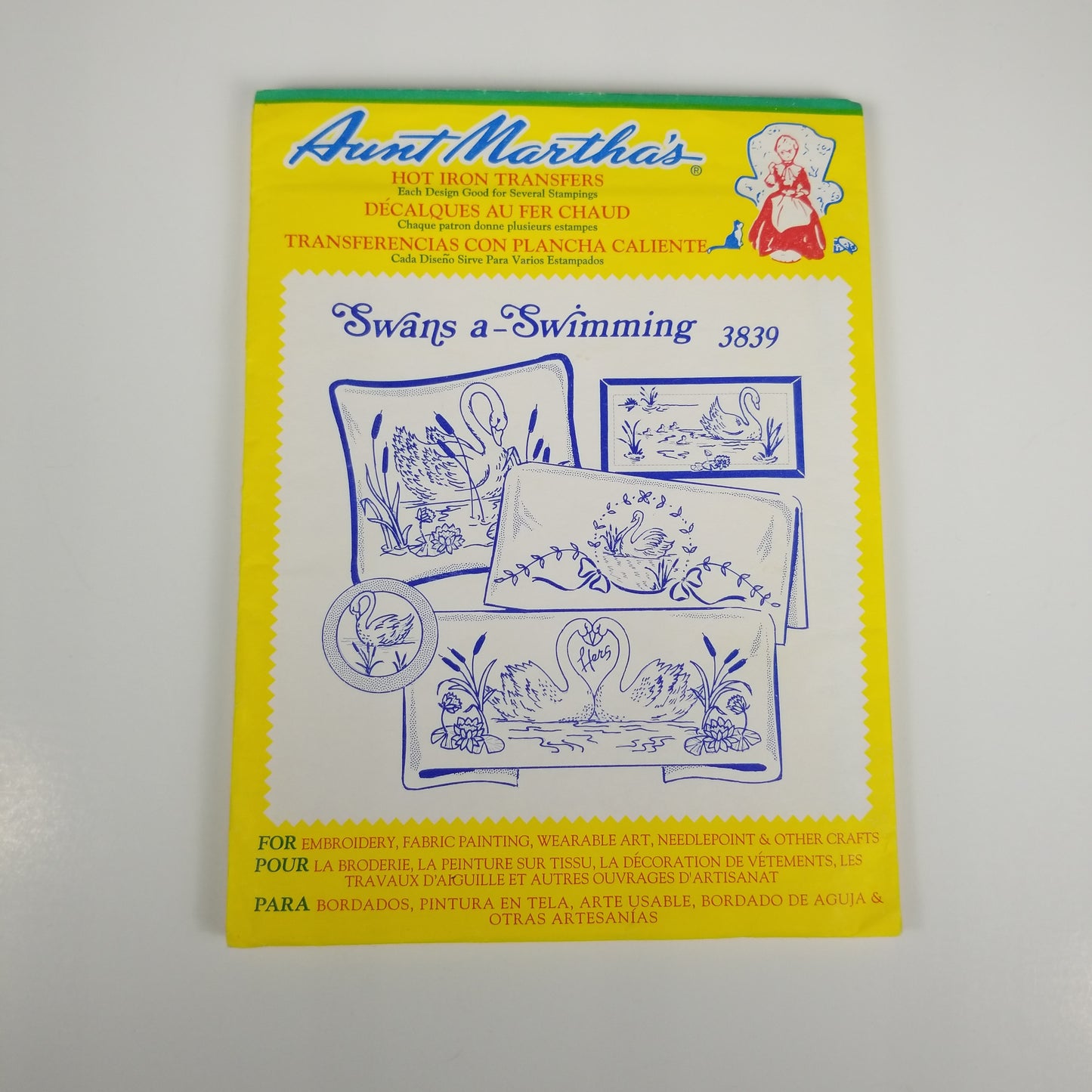 Hot iron transfers (7 packs)