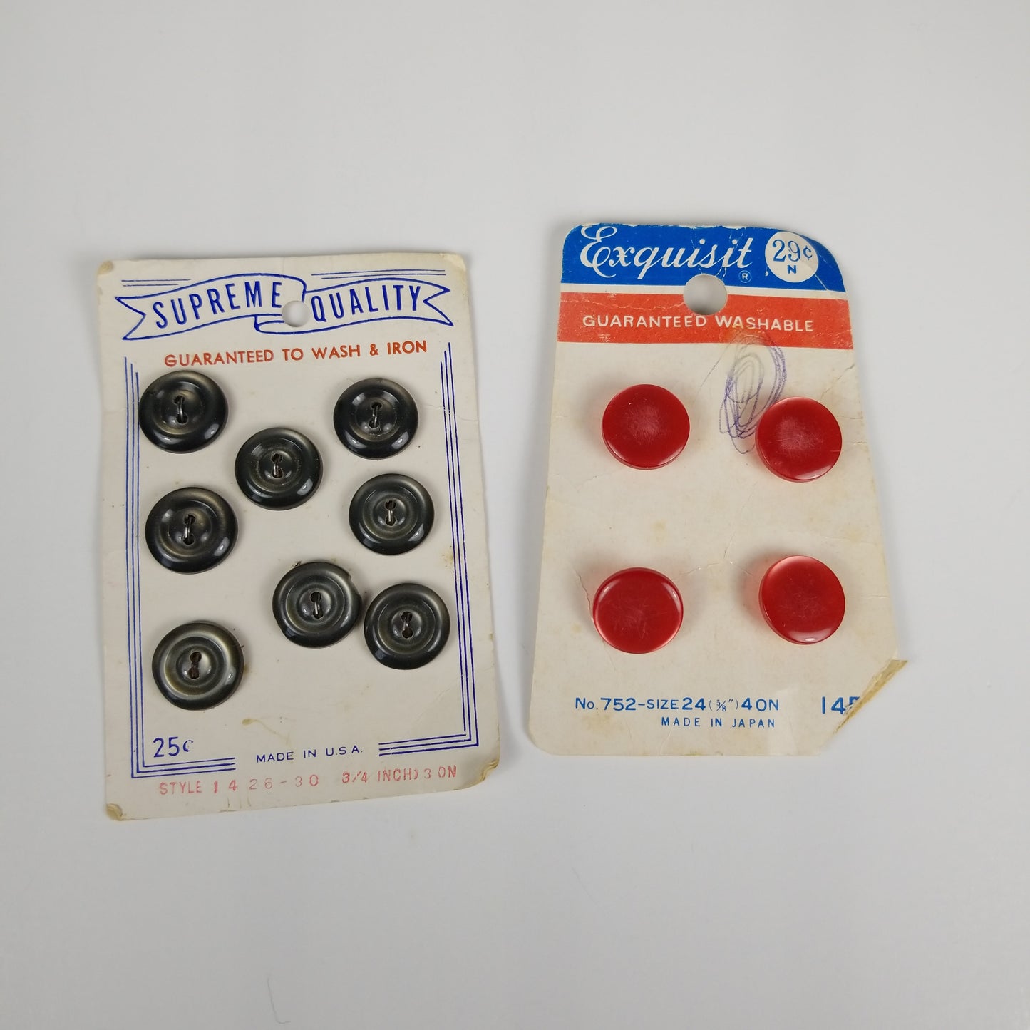 Vintage buttons