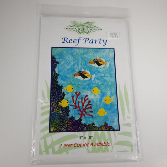 Ohana quilt works Reef Party pattern