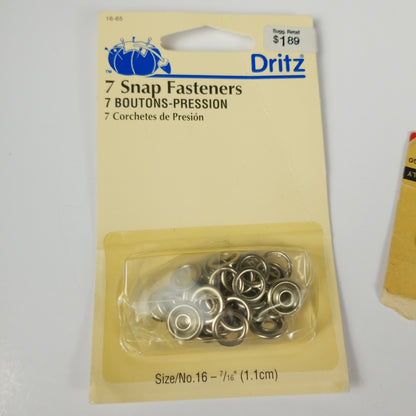 Vintage Snap fasteners 4 bundle