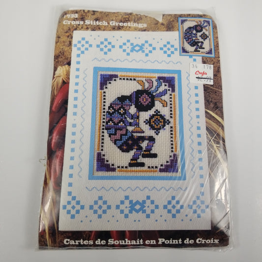 Cross stitch kit 733 cartes de souhait en point de croix