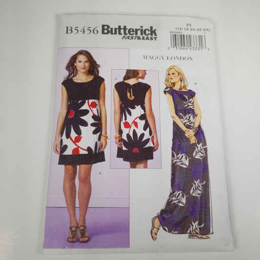 Butterick fast and easy B5456 pattern