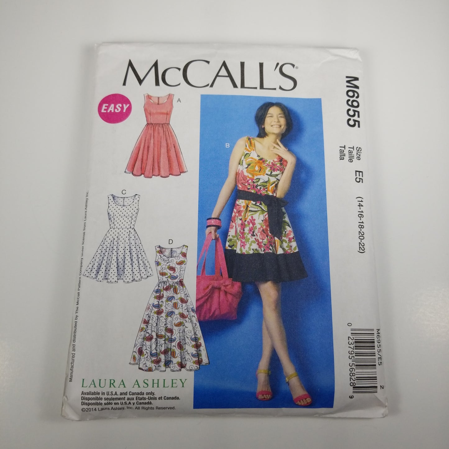 McCall's M6955 Sewing pattern