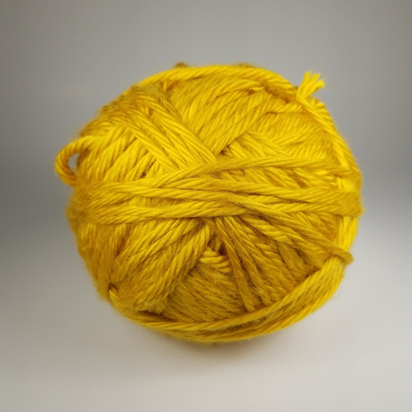 Mystery brand yellow bulky yarn