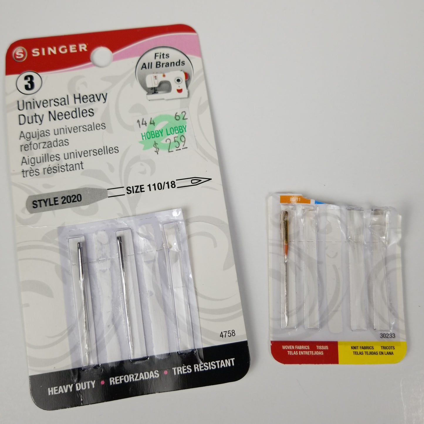 Sewing Machine needles