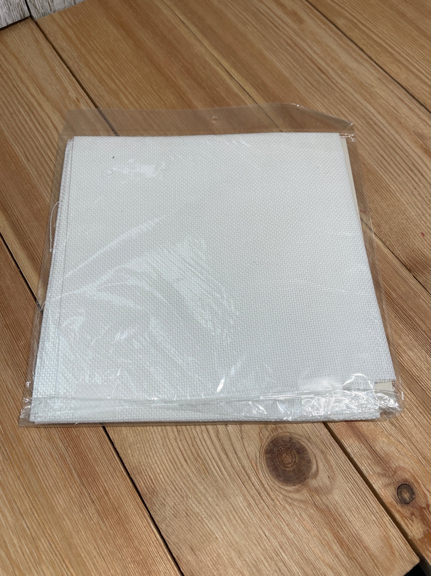 Charles Craft Cross Stitch Adia 22 Count Hardanger White New 12" x 18" 100% cotton