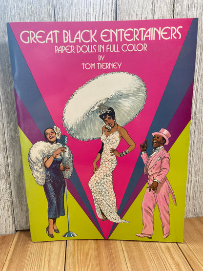 Uncut Paper Dolls in Full Color by Tom Tierney Book New