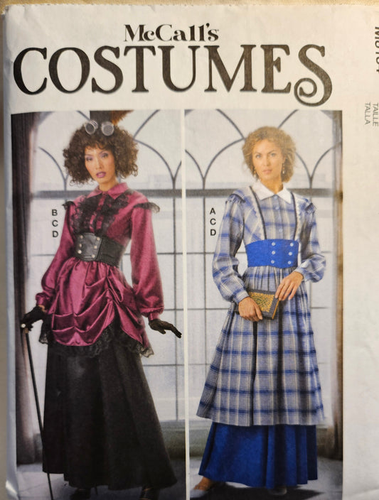 McCall's COSTUMES #M8184 cosplay misses 6-14 uncut ff sewing pattern