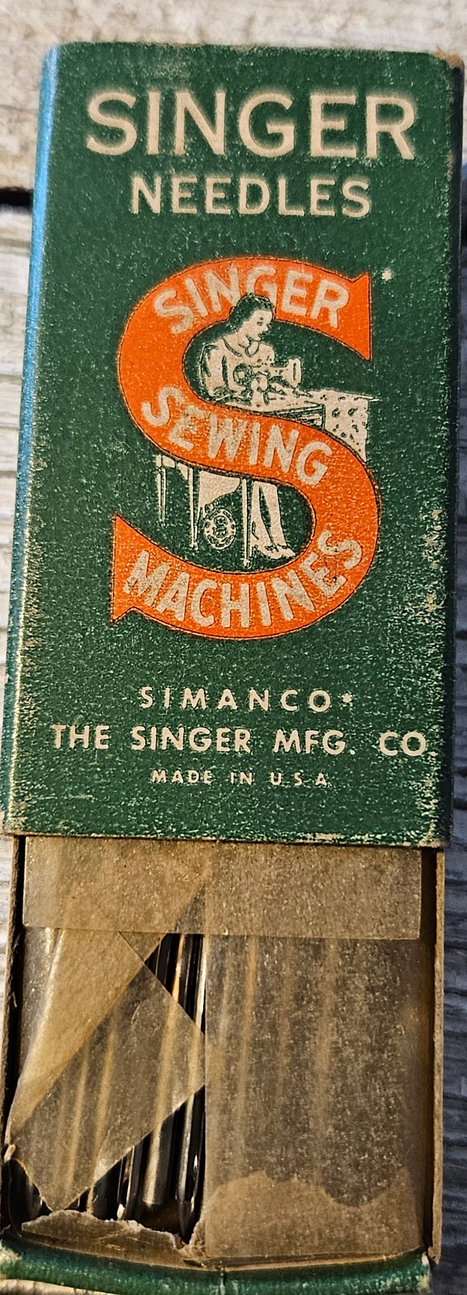 Singer Simanco Sewing Machine Needles 175x3 size 22 Industrial