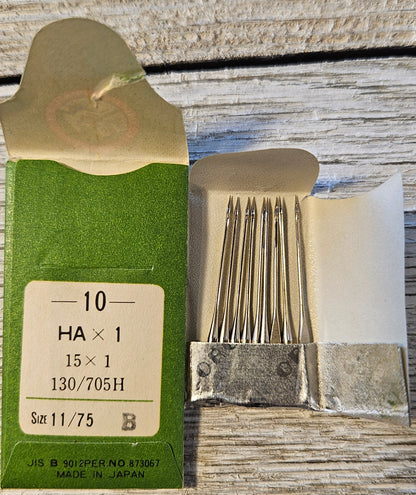 lot Organ Sewing Machine Needles Size 11 and 1, Twin Needles