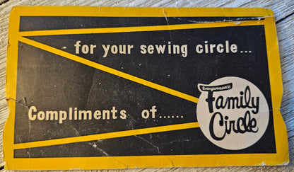 Vintage Advertising Needle Books Japan - Sewing Susan Circle Happy Home Travel Cornet Stores - (U pick)