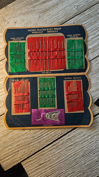 Vintage Advertising Needle Books Japan - Sewing Susan Circle Happy Home Travel Cornet Stores - (U pick)