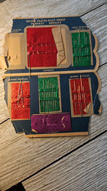 Vintage Advertising Needle Books Japan - Sewing Susan Circle Happy Home Travel Cornet Stores - (U pick)