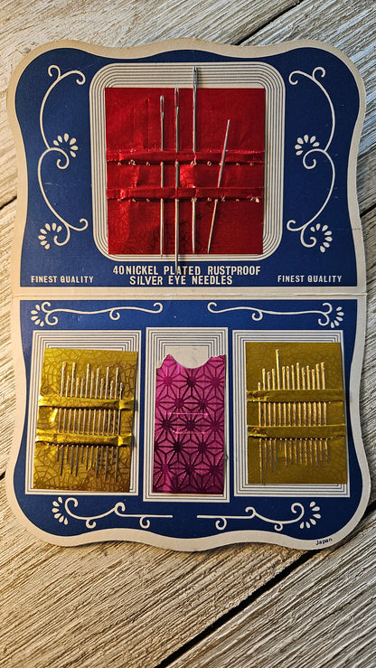 Vintage Advertising Needle Books Japan - Sewing Susan Circle Happy Home Travel Cornet Stores - (U pick)