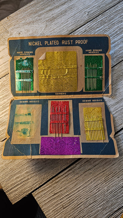 Vintage Advertising Needle Books Japan - Sewing Susan Circle Happy Home Travel Cornet Stores - (U pick)